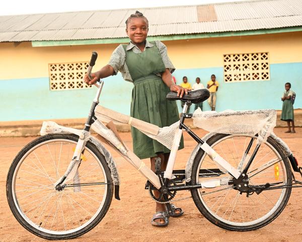 Breaking Educational Barriers with Bicycles: Beauty’s Journey to Class